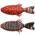 Rains Rootfish Flat 2 inch #440 Black Red Ranger