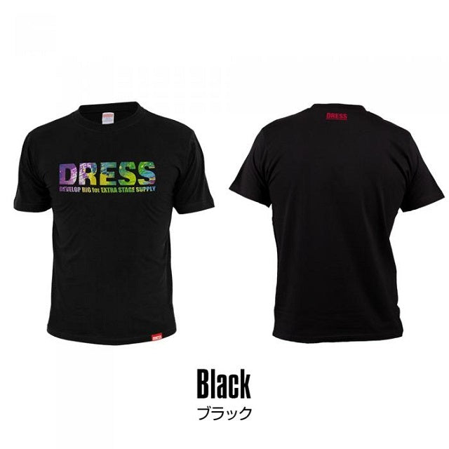 DRESS Painted Logo T-Shirt, Medium, Black