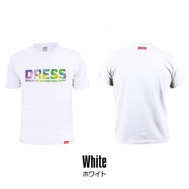 DRESS Painted Logo T-shirt, Medium, White