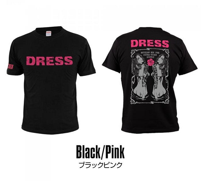 DRESS TWIN GIRLS T-shirt M Black/Pink