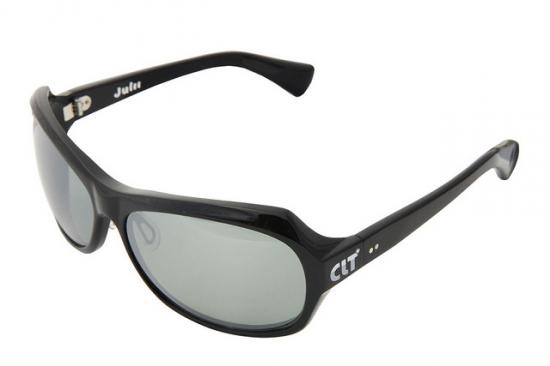 CLT Polarized Glasses Julii Black/Green Smoke (Silver Mirror)