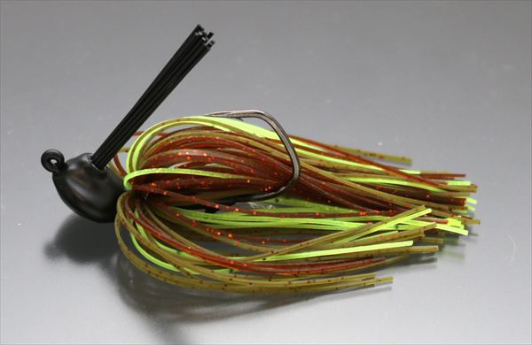 issei Rubber Jig AKRubber Jig 13g #09 Green Pan/Chart