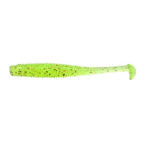 Issei Issey Worm Kaitaro Game Shad 2.5 inch #044 Lime Shad Glow