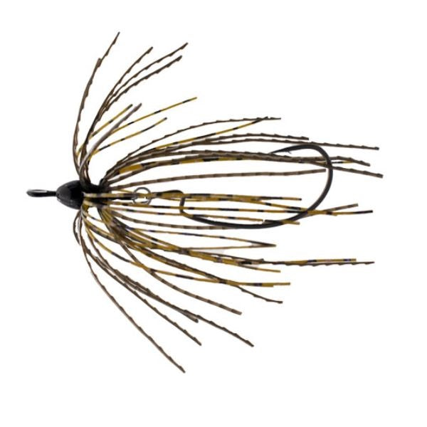 G-CLACK Rubber Jig Free Rubber #2 #001 Green Pan Blue F