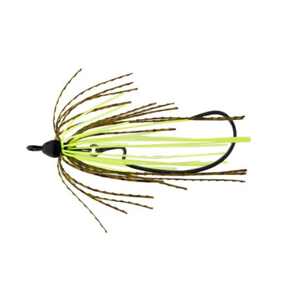 G-CLACK Rubber Jig Free Rubber #2 #007 Green Pan/Chart