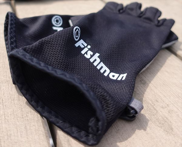 Fishman 5 Fingerless Gloves Black M