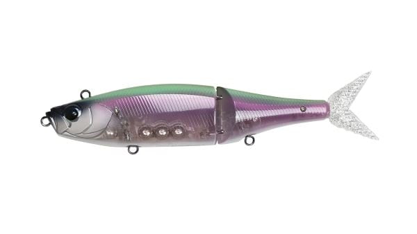 D-Style Bass Lure FLEX-ROLER 168F Lime Trout