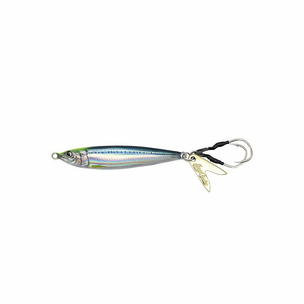 Little Jack Metal Jig Metal Addict-ZERO 20g #07 CHART HEAD SARDINE GLOW BELLY