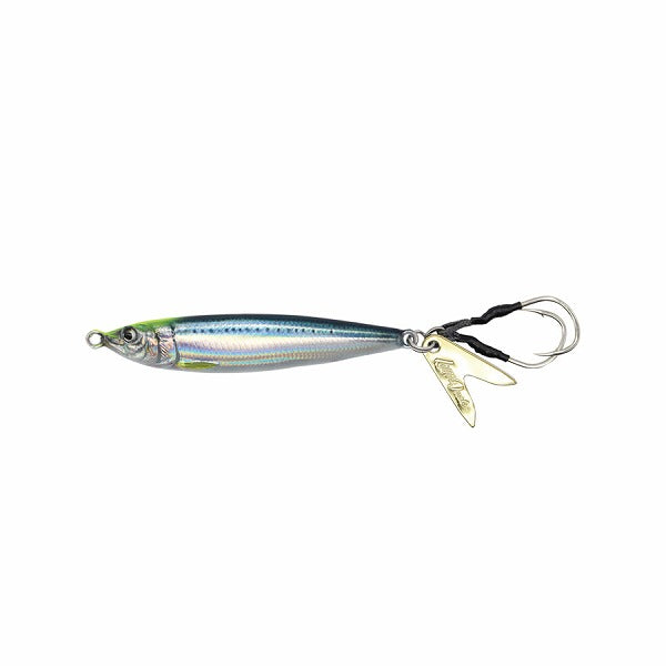 Little Jack Metal Jig Metal Addict-ZERO 30g #07 CHART HEAD SARDINE GLOW BELLY