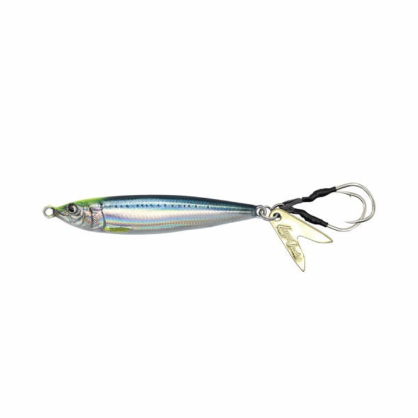 Little Jack Metal Jig Metal Addict-ZERO 40g #07 CHART HEAD SARDINE GLOW BELLY