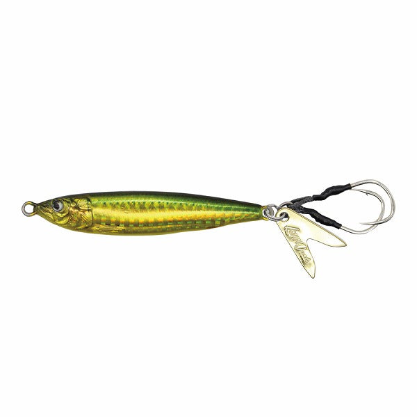 Little Jack Metal Jig Metal Addict-ZERO 60g #05 Green Gold Sardine UV