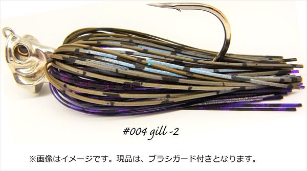 GIVS Badbass Jig with Guard 3/8oz #004 Gill-2