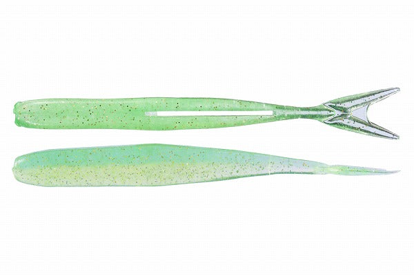 OSP Worm HP Minnow 3.1 inch TW143 Ghost Lime Chart