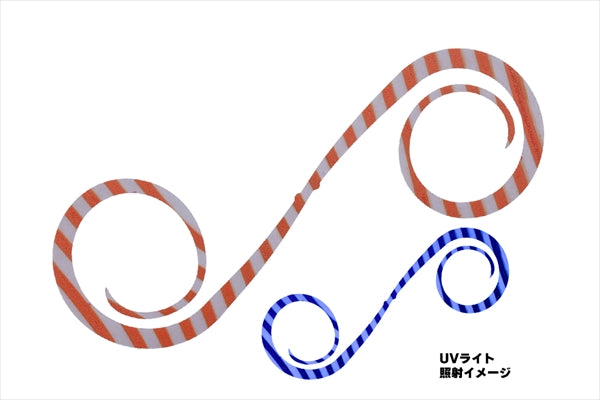 OSP Tairaba Tairaba Necktie Finesse W Curly TR03 Clear Keimura/Orange Zebra