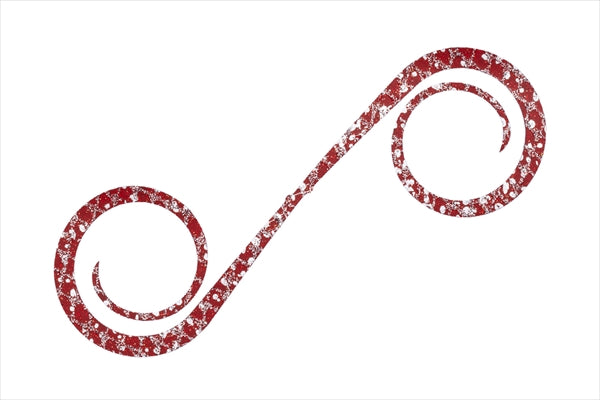 OSP Tairaba Tairaba Necktie Finesse W Curly TR05 Red/Laser Holo & Silver Glitter