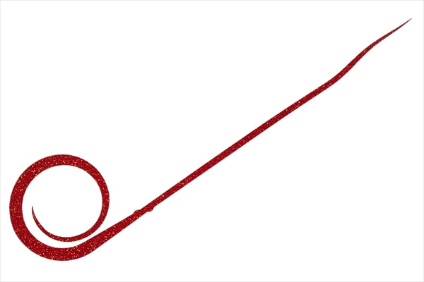 OSP Tairaba Tairaba Necktie Finesse Straight Curly TR06 Red Gold Lame