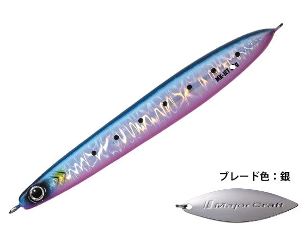 Major Craft Metal Jig Maki Jig Jet 30 #078 Blue Pink Sardine (Purple)