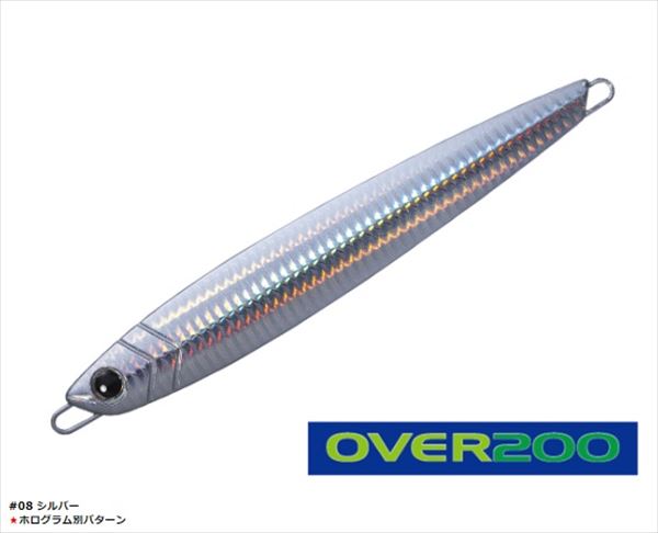 Major Craft Jig Para Vertical Short Over 200 Series 200g #008 Silver