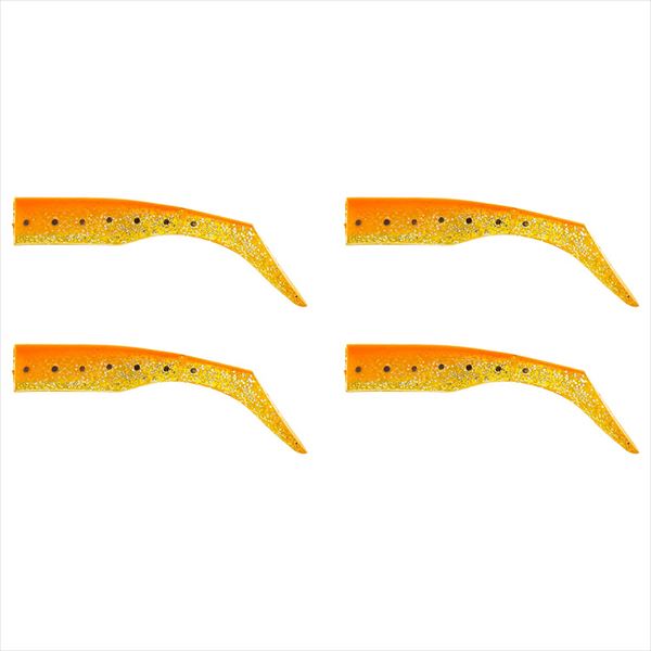 Major Craft Hamao Shad Tail HMO-SHAD4/#005 Orange Gold Sardine