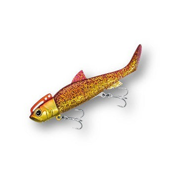 Major Craft Worm One Shad TRSHD 10g #3 Red Gold