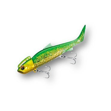 Major Craft Worm One Shad TRSHD 14g #6 Green Gold