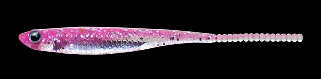 Fish Arrow Worm Flash J Slim 1.5 inch SW #101 Pink SV