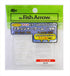 Fish Arrow Flasher Worm 1 #1 Clear