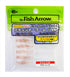 Fish Arrow Flasher Worm 1 #5 Glow Red