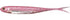 Fish Arrow Flash J Split 7 inch SW 117 Glow Pink/Silver