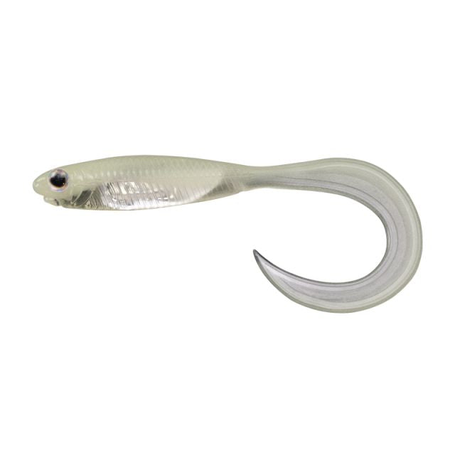 Fish Arrow Flash J Curly 2 inch SW Luminova #L134 Luminova Glow/Silver