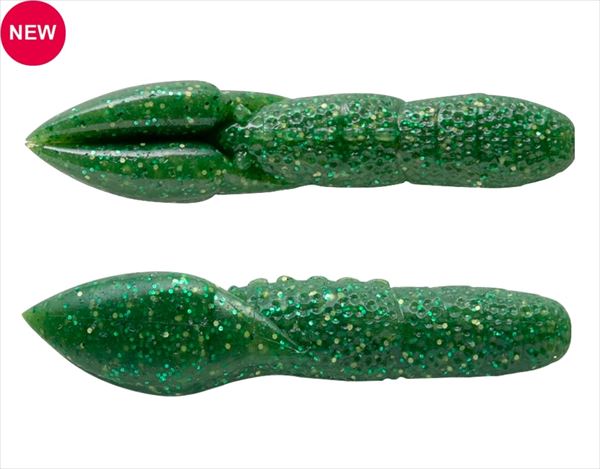 Fish Arrow Bass Lure Heavy Poop 3 inch #7 Lime Chart