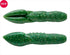 Fish Arrow Bass Lure Heavy Poop 3 inch #7 Lime Chart