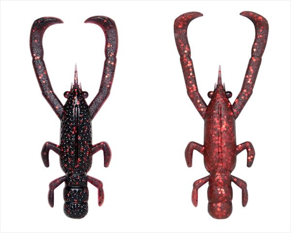 Fish Arrow Worm Free Rig Shrimp 2.6 inch #07 Amezari