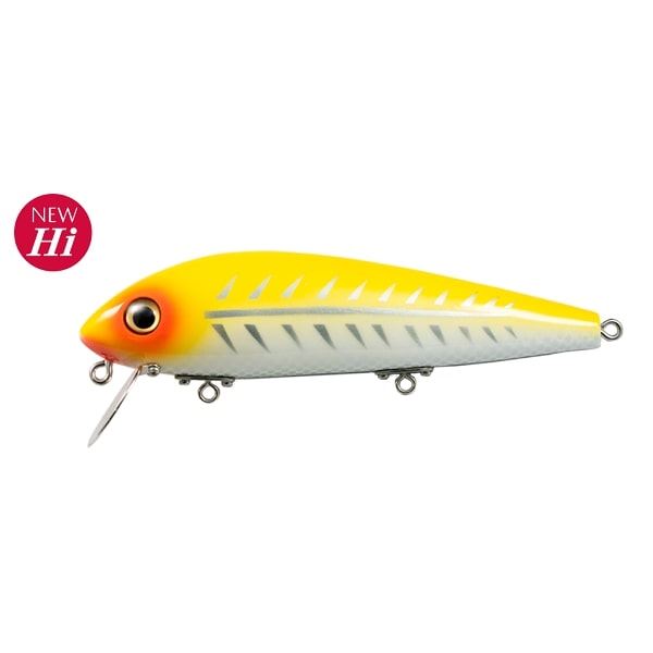 Fish Arrow Bass Lure Wild Waker High Float #07 UV Yellow Shore