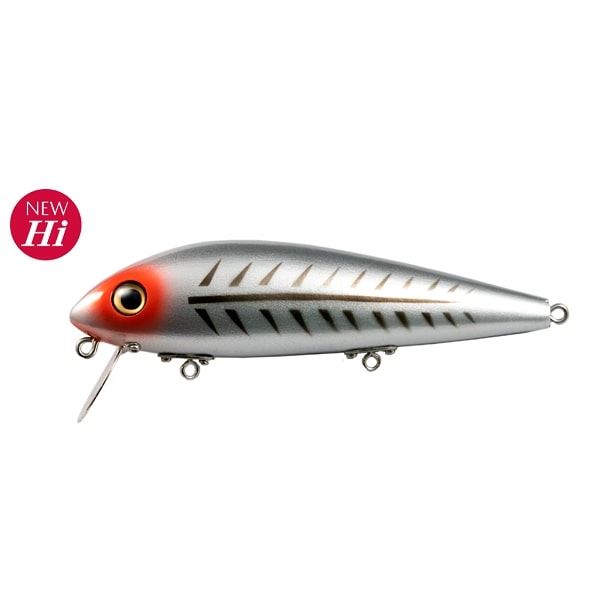 Fish Arrow Sea Bass Lure Wild Waker High Float #08 UV Silver Shore
