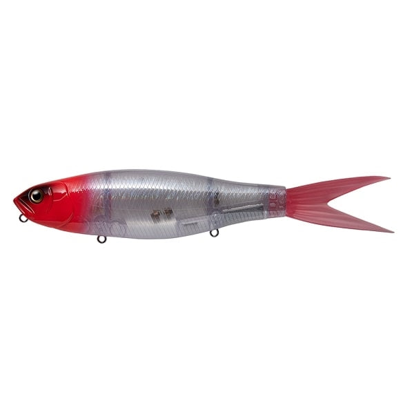 Fish Arrow Sea Bass Lure Dart Jack #12 Clear Red Head