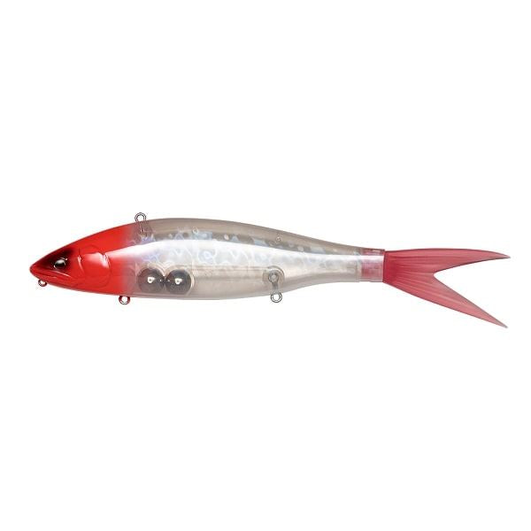 Fish Arrow Sea Bass Lure VT-JACK VT Jack 210 #12 Clear Red Head