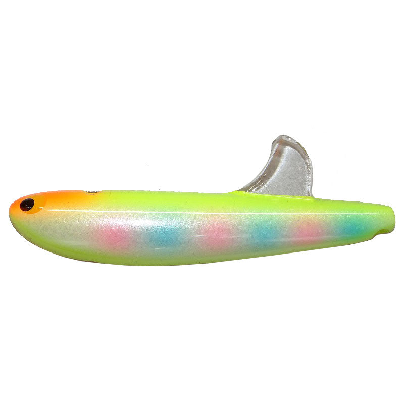 Pozidriv Garage Finback Minnow 75S #10 CBR Chartback Rainbow