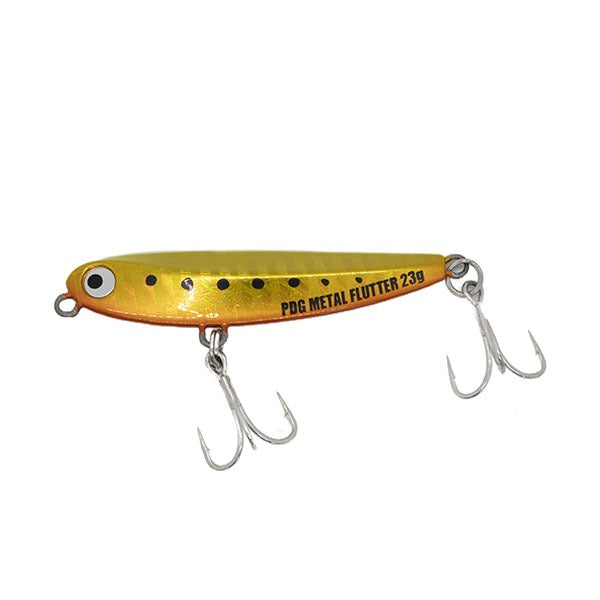 Pozidriv Garage Metal Jig Metal Flutter 23g #04 Gold Chart