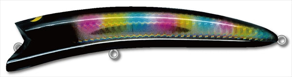 Pozidriv Garage Seabass Lure Overjaw 150F #10 Black Rainbow
