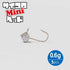 Clear Blue Dice Head Mini 0.6g