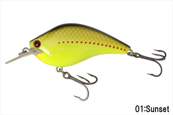 Ichikawa Fishing RC King Kong Shad 10 1001 Sunset
