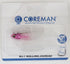 COREMAN Worm RJ-7 Rolling Jig Head #064 Pink Head/Chamla Pearl
