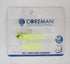 COREMAN Worm RJ-7 Rolling Jig Head #065 Chart Head/Chart Pearl