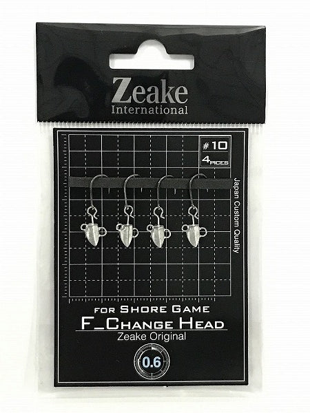 Zeke Hook Change Head 0.6g #10