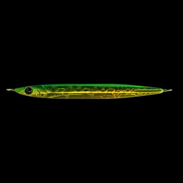 Sieg Metal Jig RS Long 80g Green Gold Glowberry