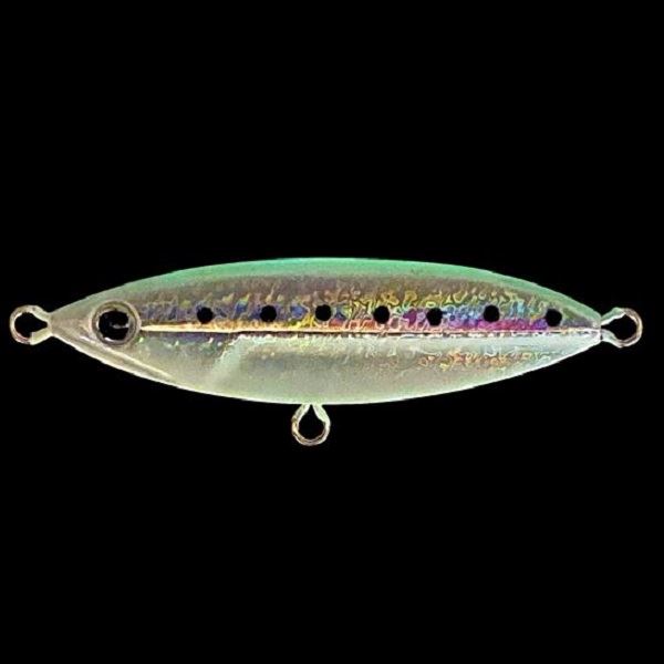 Sieg Metal Jig Blade Zapper 20g Silver Glow Bait