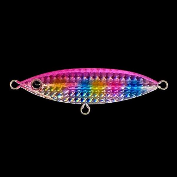 Sieg Metal Jig Blade Zapper 20g Pink Reins Bow Glowberry