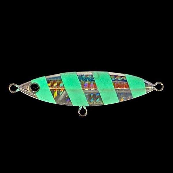 Sieg Metal Jig Blade Zapper 20g Zebra Glow