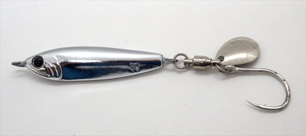 Sieg Metal Jig F Sardine Blade 30g Silver Plated UV